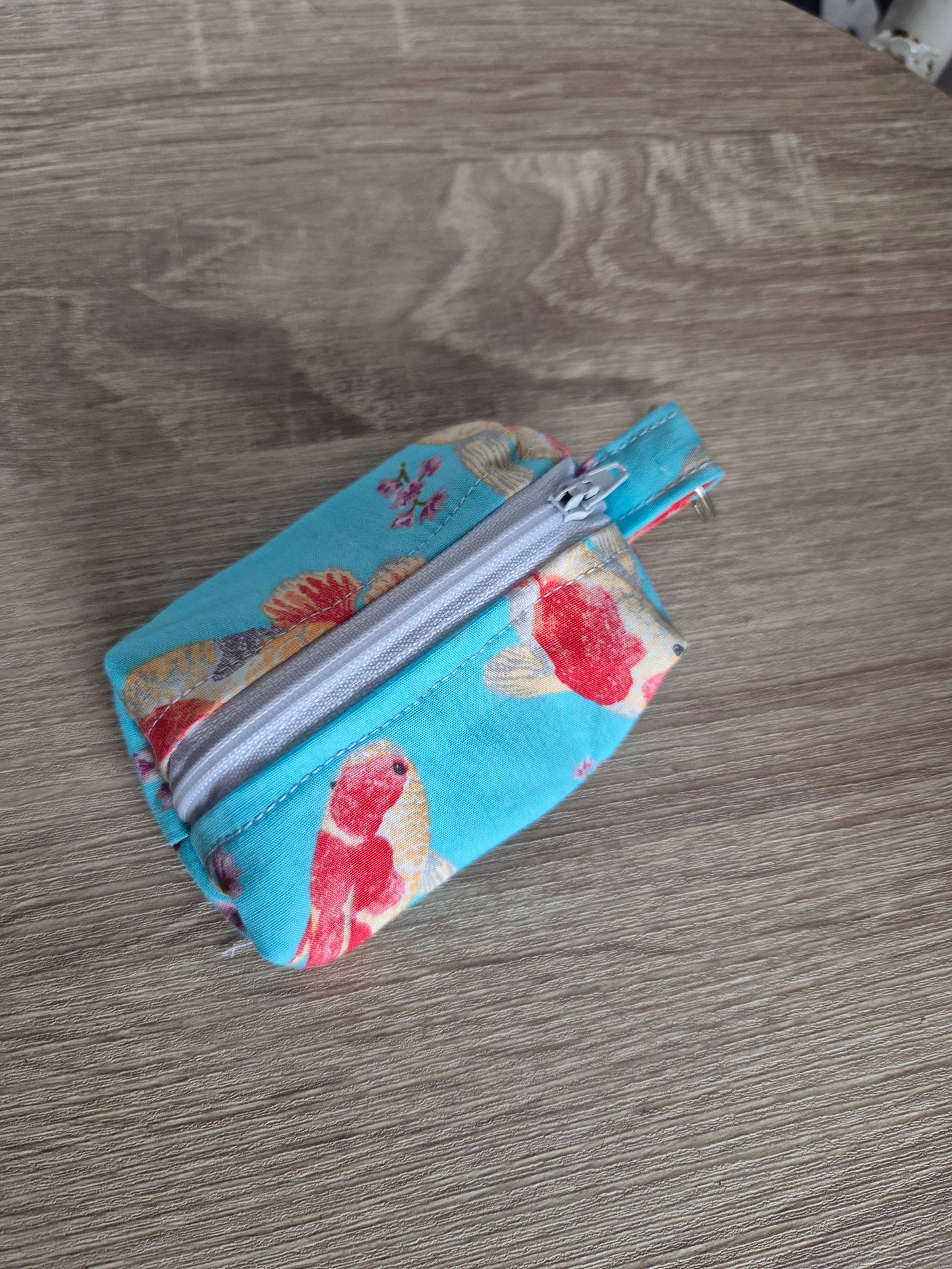 Boxy Mini Coin Purse Keyring
